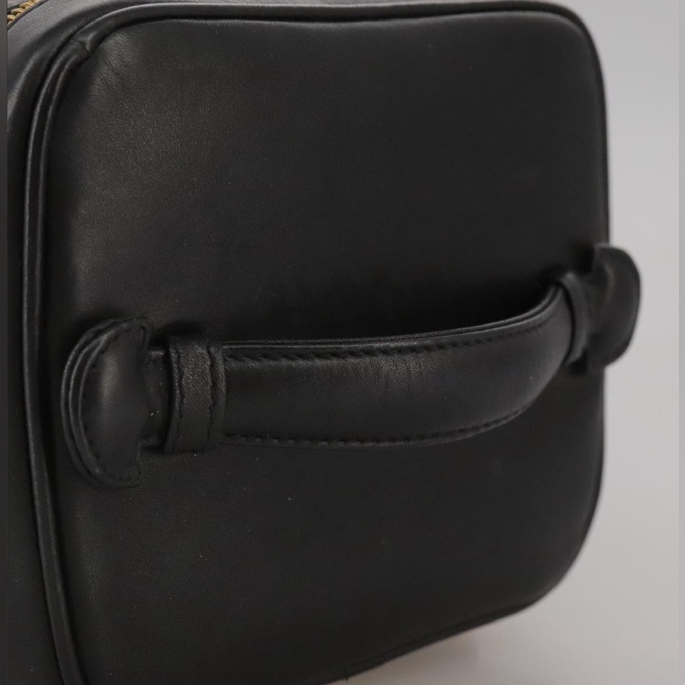 CHANEL CC Logo Grained Calfskin Cosmetics Vanity Hand Bag - Picture 7 of 16